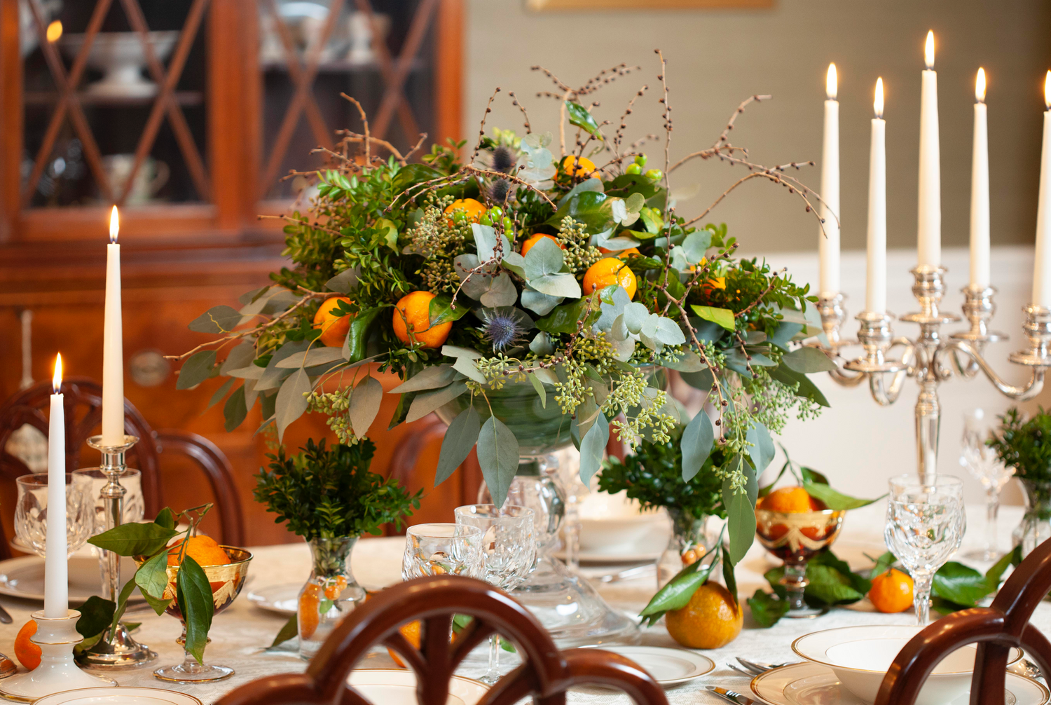Citrus Elegance: A Sicilian-Inspired Holiday Table Setting Guide