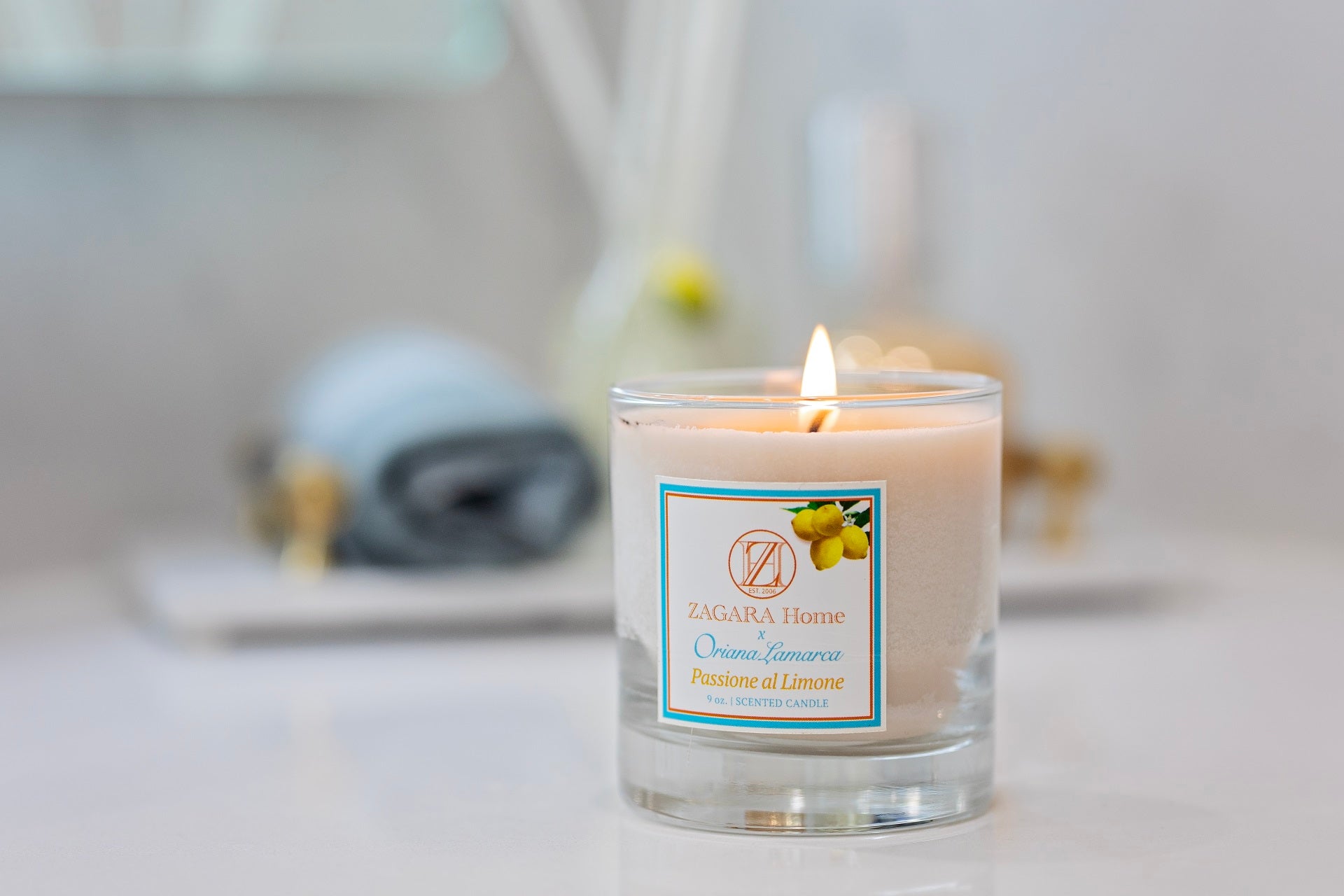 PASSIONE AL LIMONE FRAGRANCE CANDLE