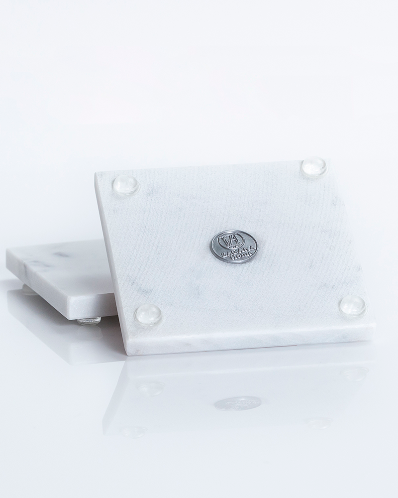 CARRARA MARBLE MINI SWAROVSKI CRYSTAL SNUFFER