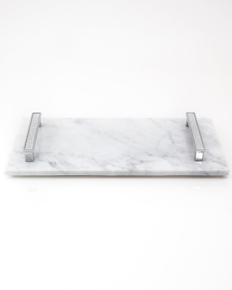 6” x 12” CARRARA MARBLE TRAY