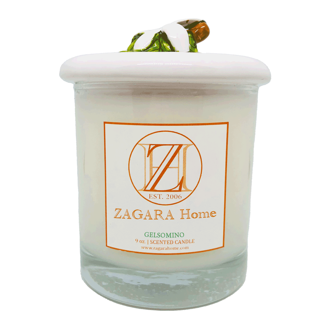 GELSOMINO FRAGRANCE CANDLE AND SNUFFER