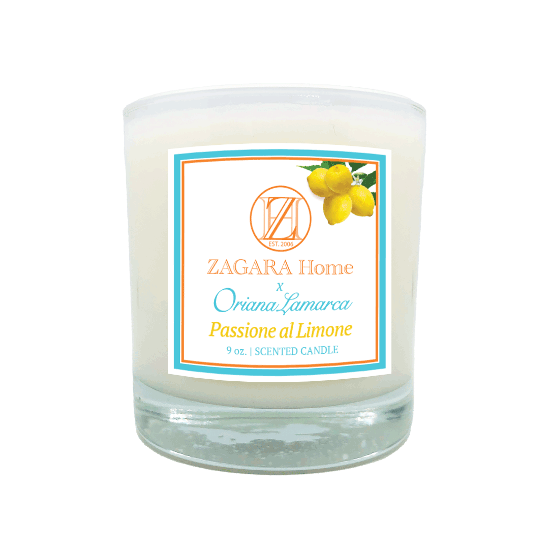 PASSIONE AL LIMONE FRAGRANCE CANDLE AND SNUFFER