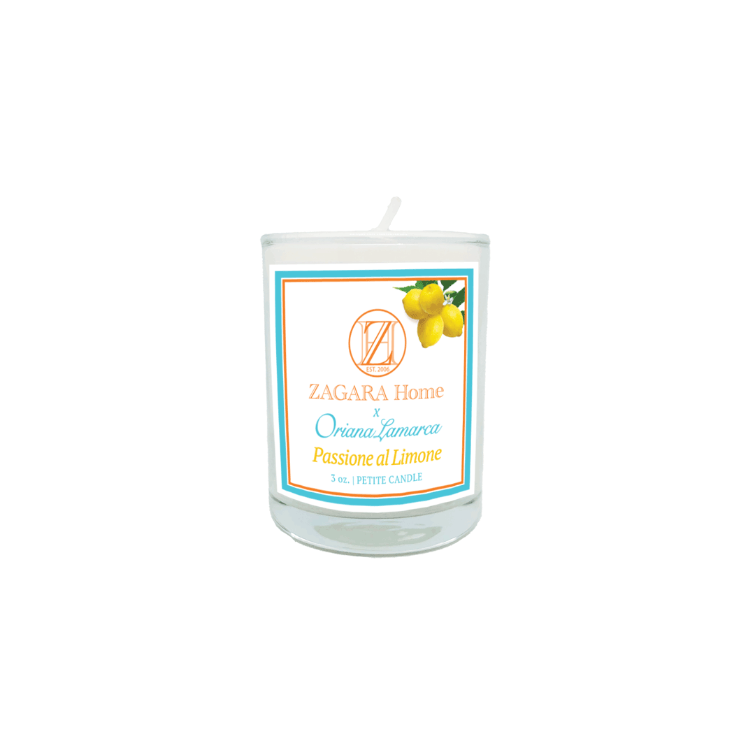 PASSIONE AL LIMONE FRAGRANCE PETITE CANDLE