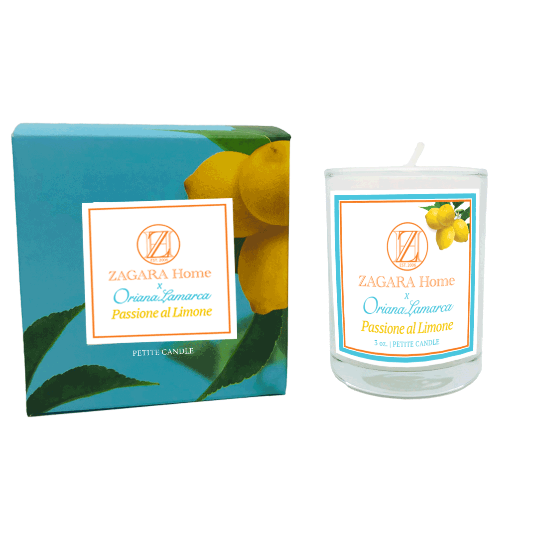 PASSIONE AL LIMONE FRAGRANCE PETITE CANDLE