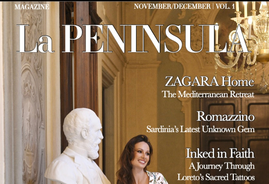 Zagara Home Featured in La Peninsula! Discover ‘The Mediterranean Retreat’