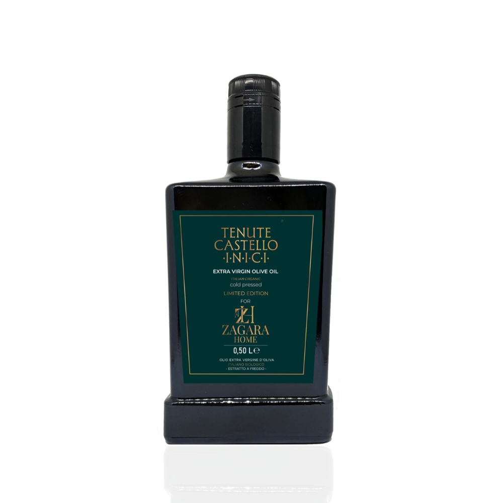 Tenute Castello Inici x Zagara Home — Premium Extra Virgin Olive Oil (500ml, First Cold Press)