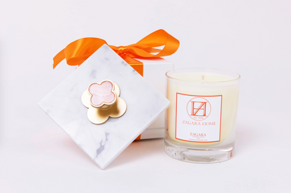 LE GEMME PINK PEARL SNUFFER &amp; CANDLE