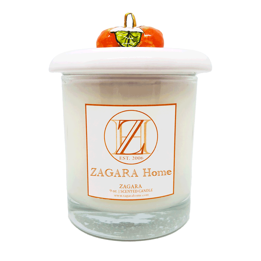 ZAGARA FRAGRANCE CANDLE AND SNUFFER